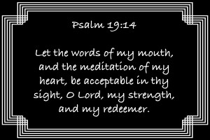 Psalm 19 14 2BW
